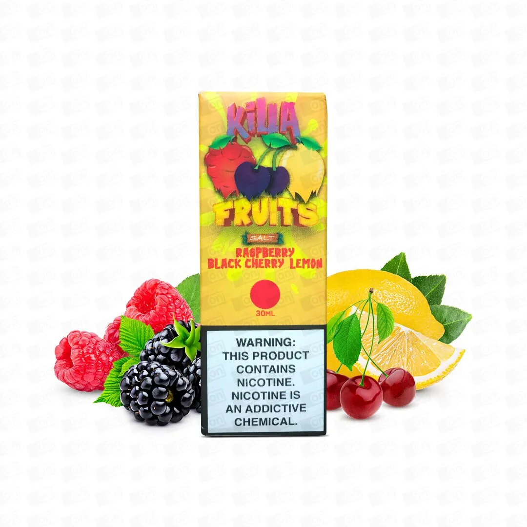 Raspberry Black Cherry Lemon — Killa Fruits