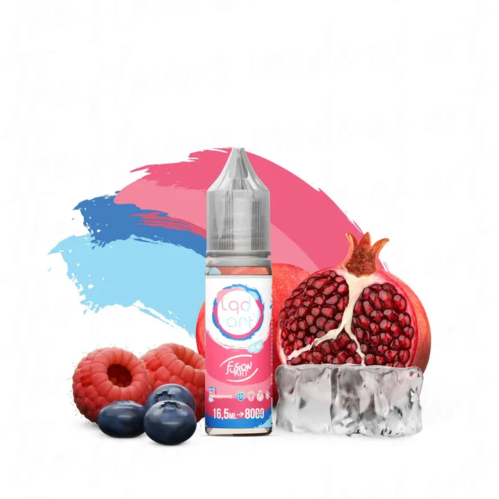 Blue Razz Pomegranate Ice — LQD Art