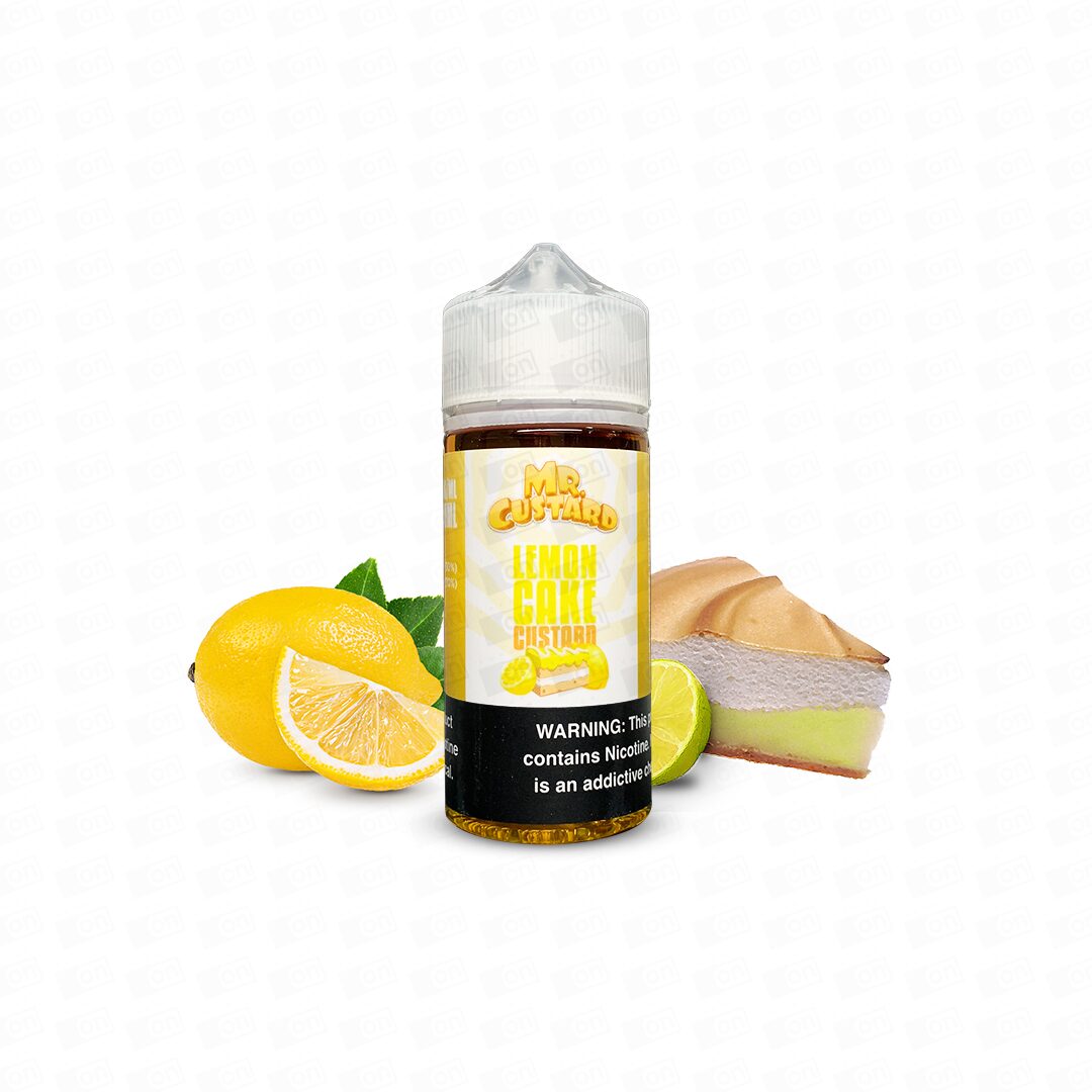 Lemon Cake Custard — Mr Custard