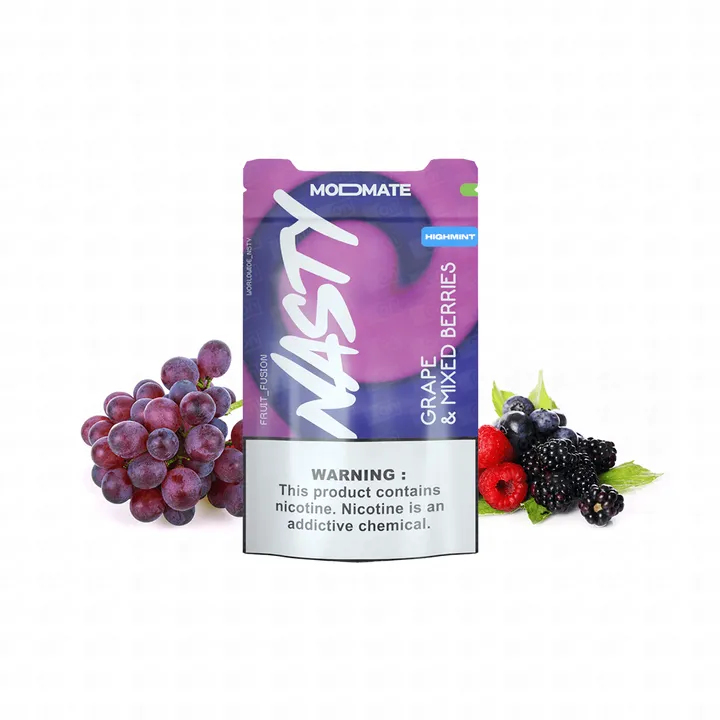 Grape & Mixed Berries High Mint — Nasty