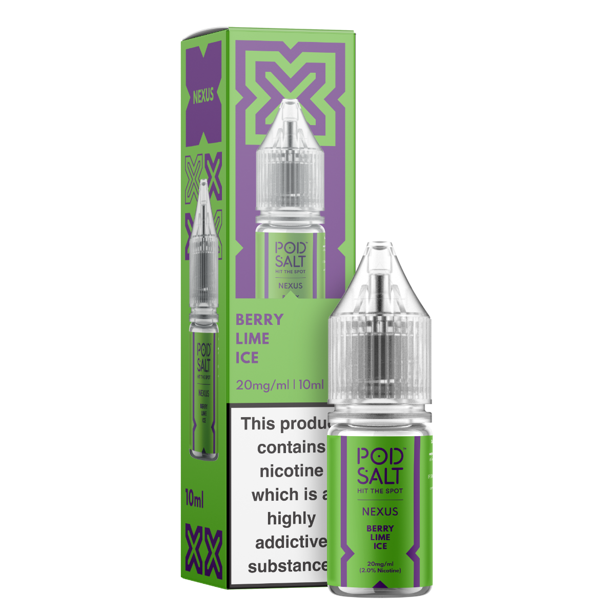 Nexus Berry Lime Ice — Pod Salt