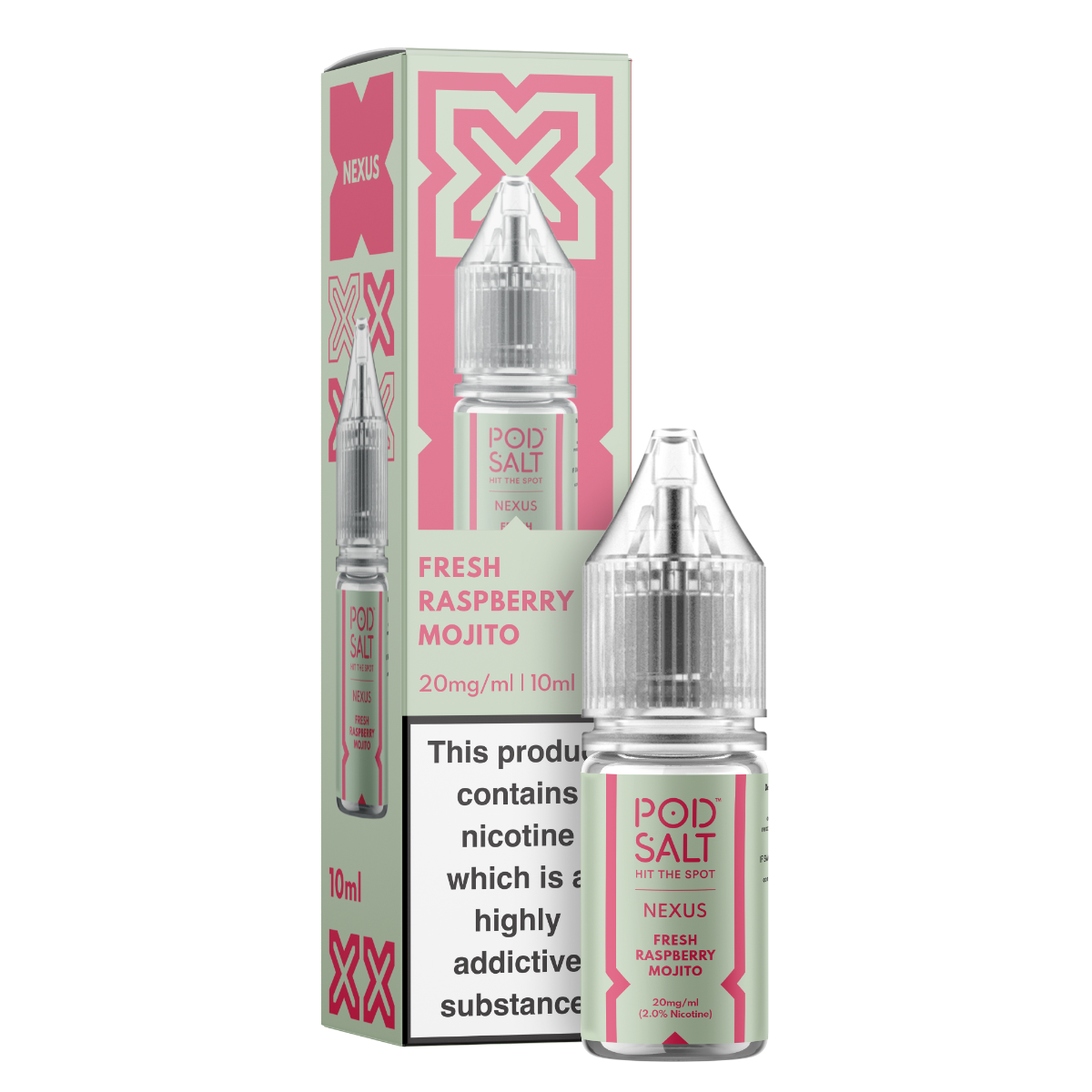Nexus Fresh Raspberry Mojito — Pod Salt