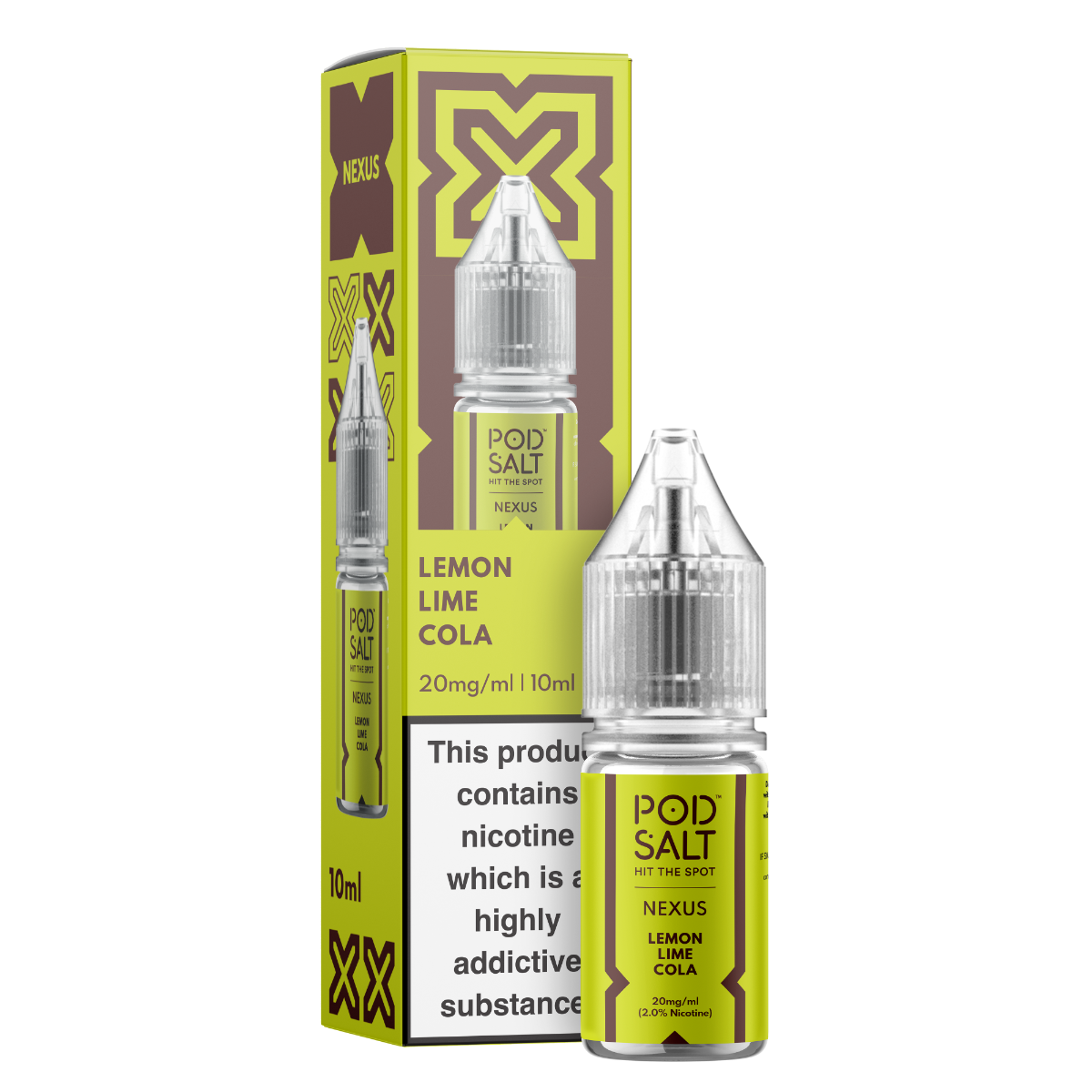 Nexus Lemon Lime Cola Ice — Pod Salt