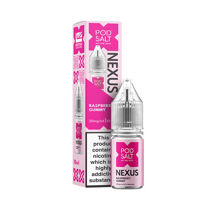 Nexus Raspberry Gummy — Pod Salt