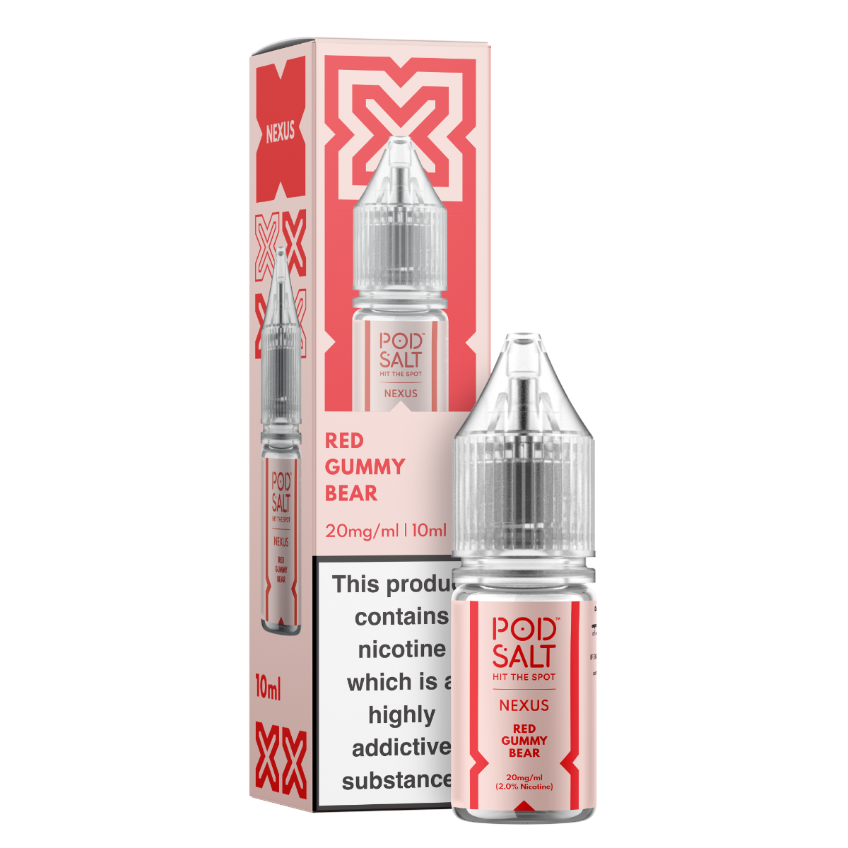 Nexus Red Gummy Bear — Pod Salt