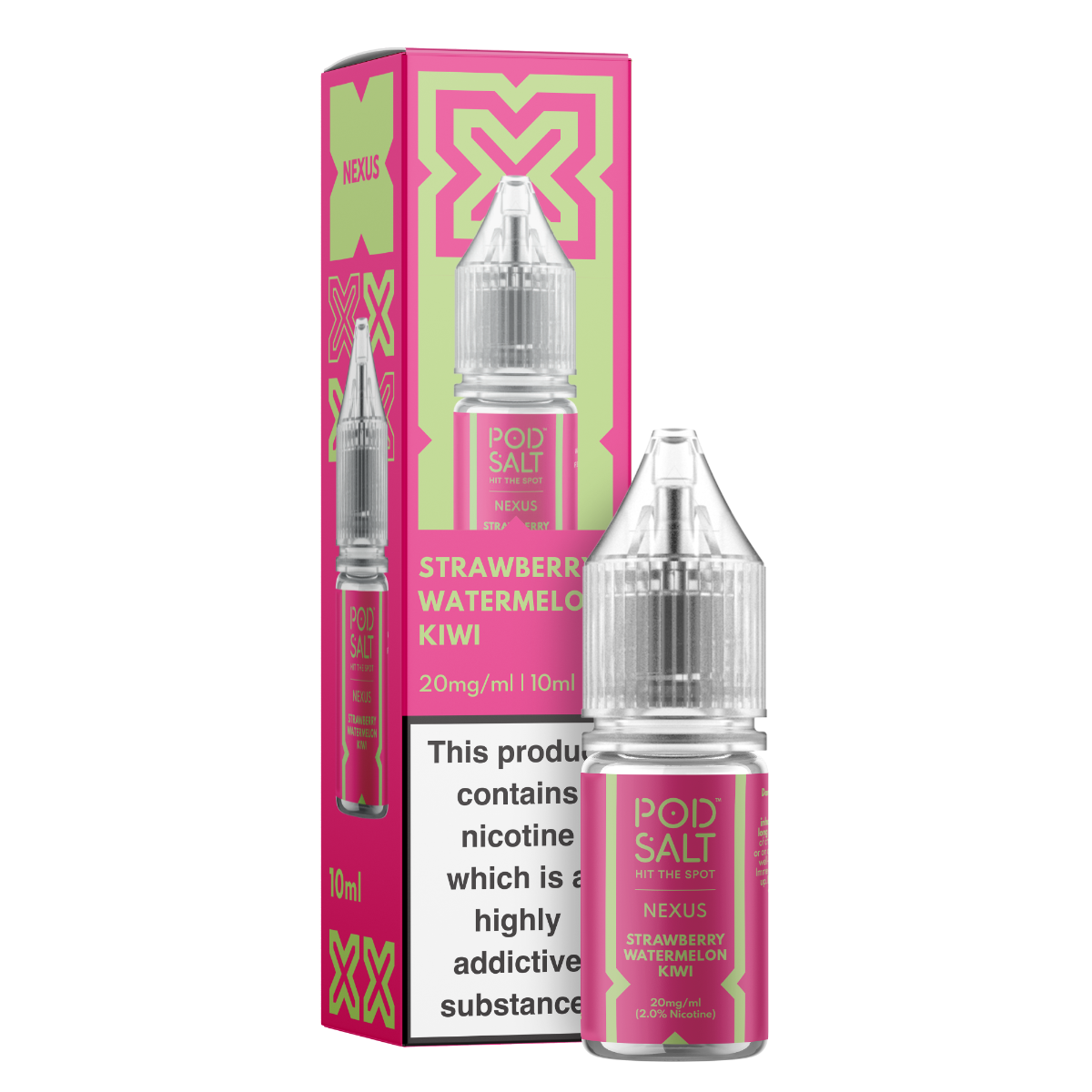 Nexus Strawberry Watermelon Kiwi — Pod Salt