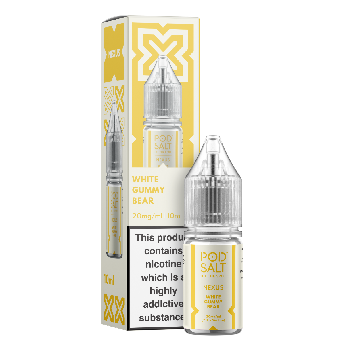 Nexus White Gummy Bear — Pod Salt