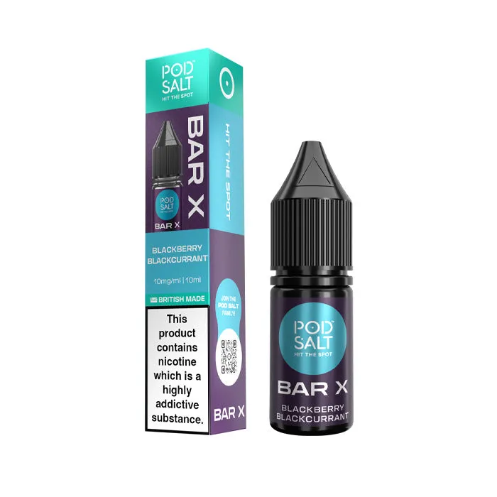 Pod Bar X Blackberry Blackcurrant — Pod Salt