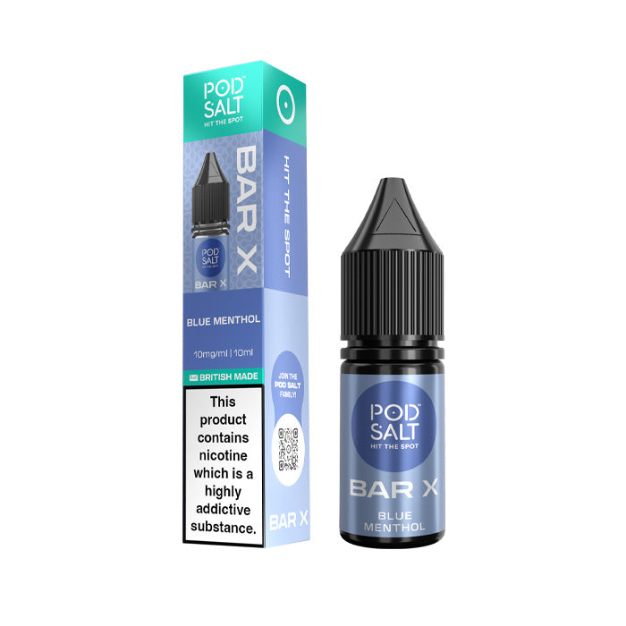 Pod Bar X Blue Menthol — Pod Salt