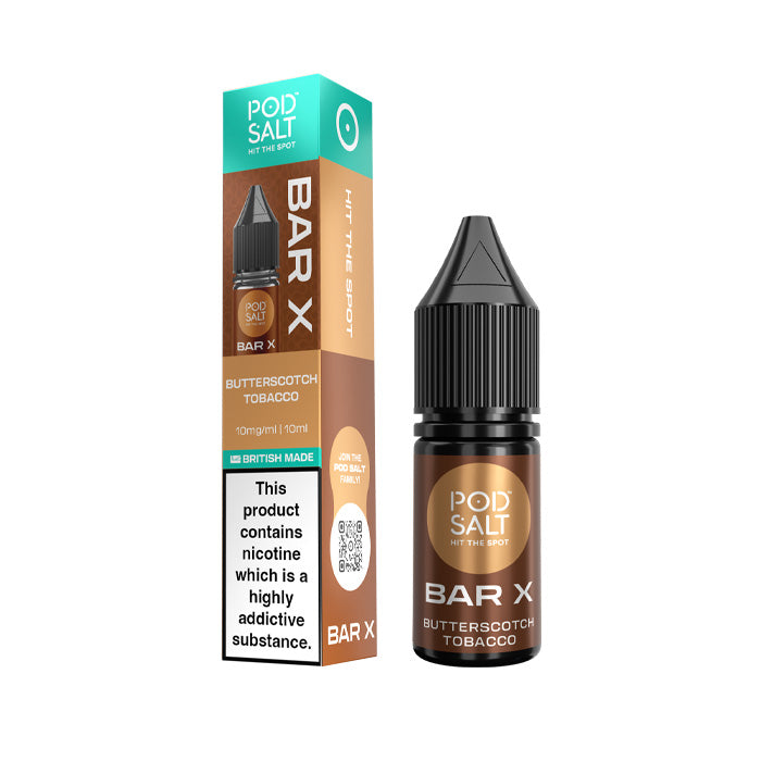 Pod Bar X Butterscotch Tobacco — Pod Salt