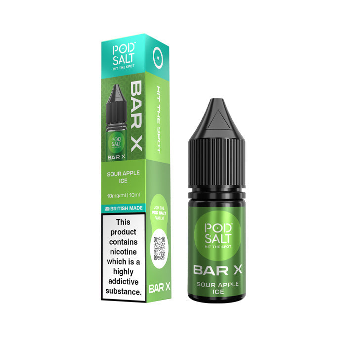 Pod Bar X Sour Apple Ice — Pod Salt