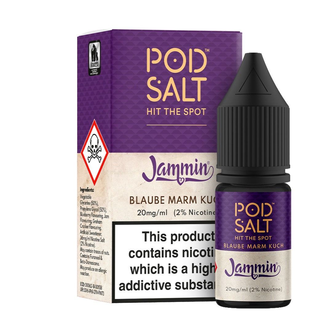 Pod Blueberry Jam Tart Fusion — Pod Salt