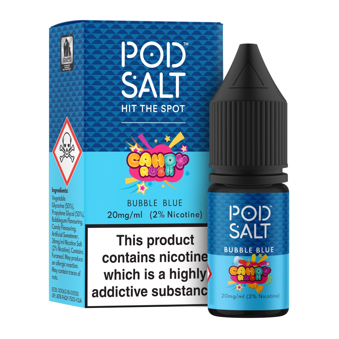 Pod Bubble Blue Fusion — Pod Salt