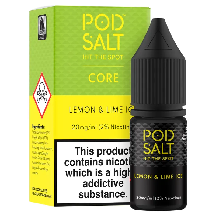 Pod Core Lemon & Lime Ice — Pod Salt