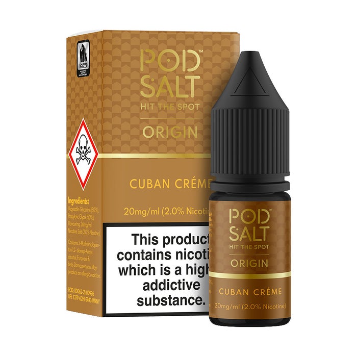 Pod Origin Cuban Creme — Pod Salt