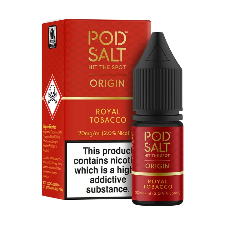 Pod Origin Royal Tobacco — Pod Salt